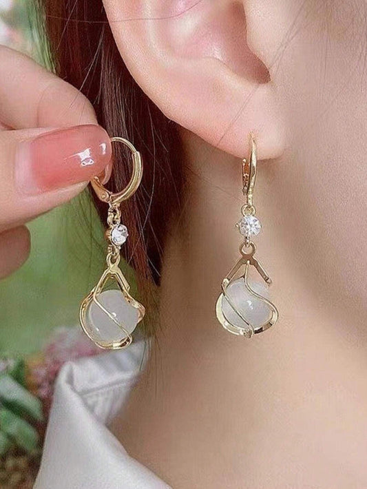 Essel - Elegáns Gyöngy Fülbevaló