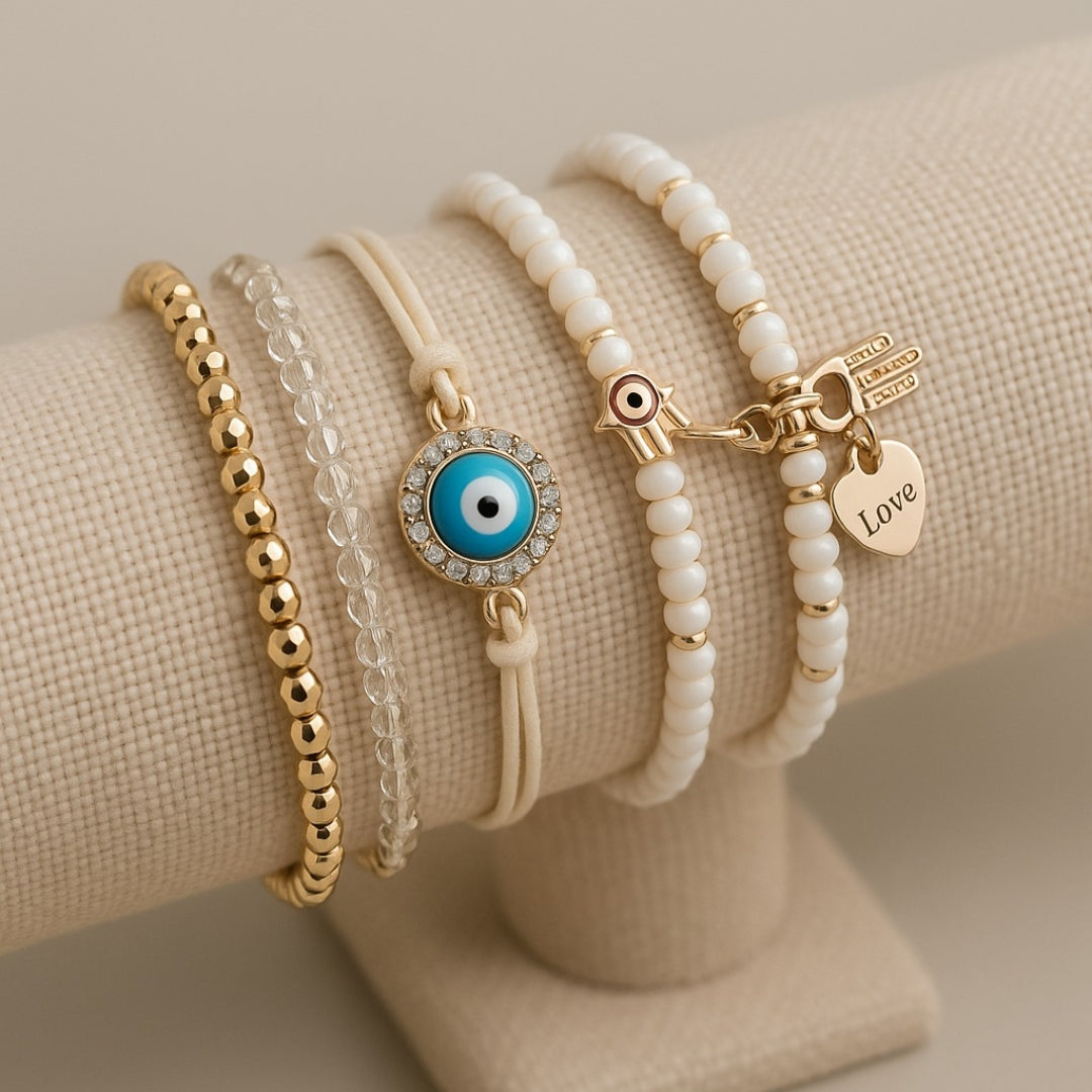 Ensemble de bracelets Hamsa